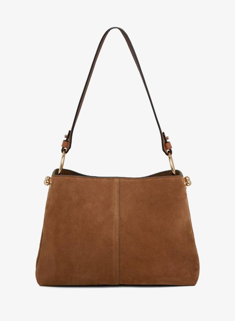 Strathberry Lana Hobo Bag In Suede - Image 3