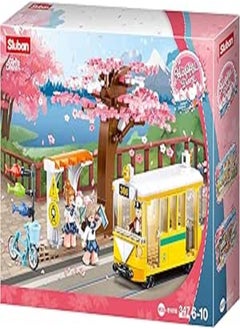 Sluban Sluban Downtown Girls' Building Toy Building Pieces Toy Sluban - 347 Pieces, M38-B1018 