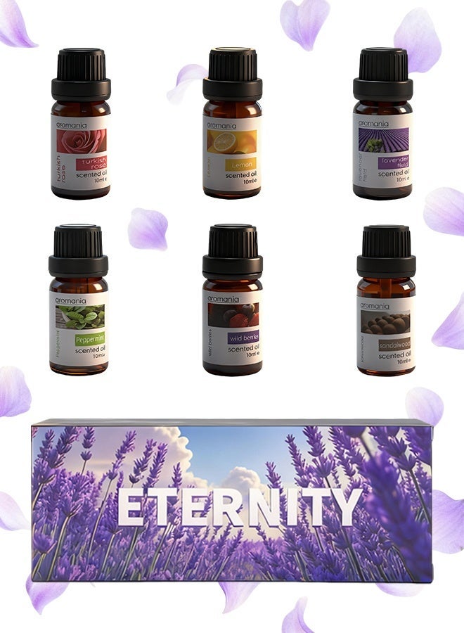 YHEU Essential Oils 6-Scent Blend Set, Best Aroma Oils for Diffusers, Humidifier, Necklace and Sachet, Aromatherapy Diffuser Oils for Aroma Scents Sets, The First Chose of essential oils for Home, High Quality Essential Oils Pack Gift. - Image 2