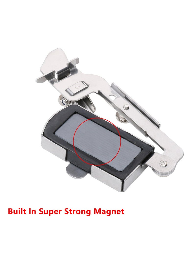 SYOSI Magnetic Seam Guide,Sewing Machine Accessories,Magnetic Seam Guide Sewing Accessories Quilting Accessories,Seam Guide DIY Crafts Tools for Beginners,Excellent Accessory For Most Home Sewing Machines - Image 5