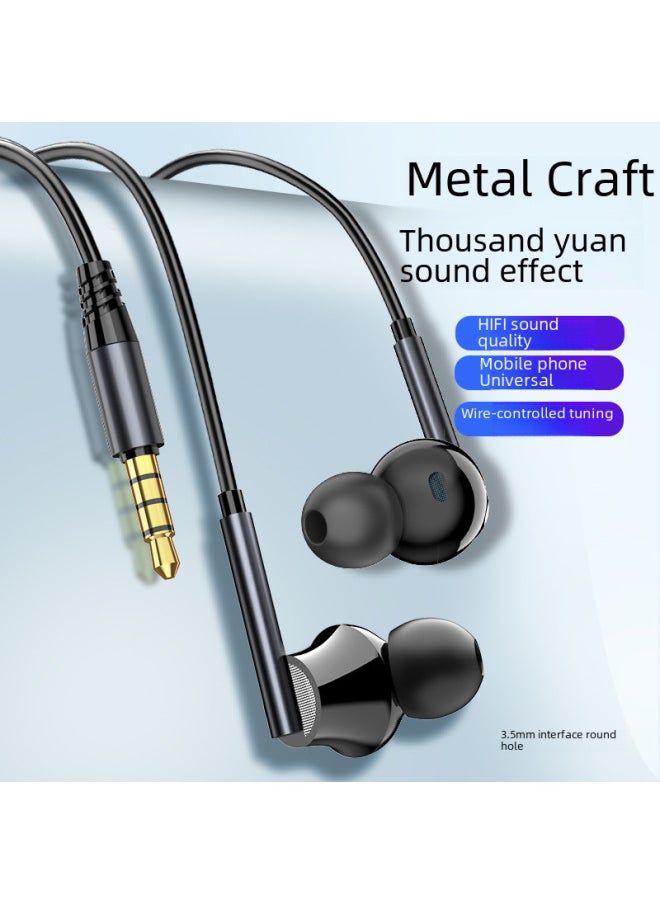 M31 Sport Earphones High-definition Microphone Universal Large Speaker For Mobile Phones Digital Computer Accessories-Color:G59 Black Number Type-c Interface With Packaging  - Image 1
