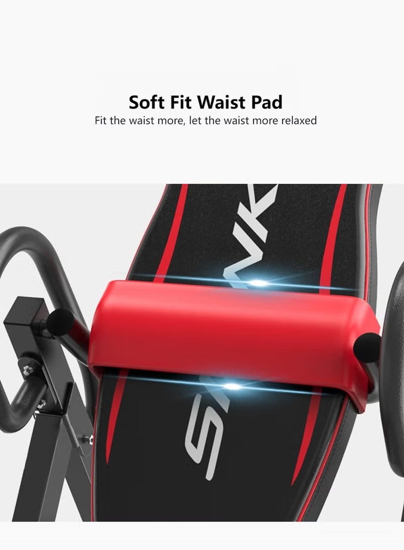 XiuWoo Gravity Heavy Duty Inversion Machine With Headrest And Adjustable Protection Belt, Back Stretcher, Foldable,Load-Bearing Capacity 120KG - Image 5