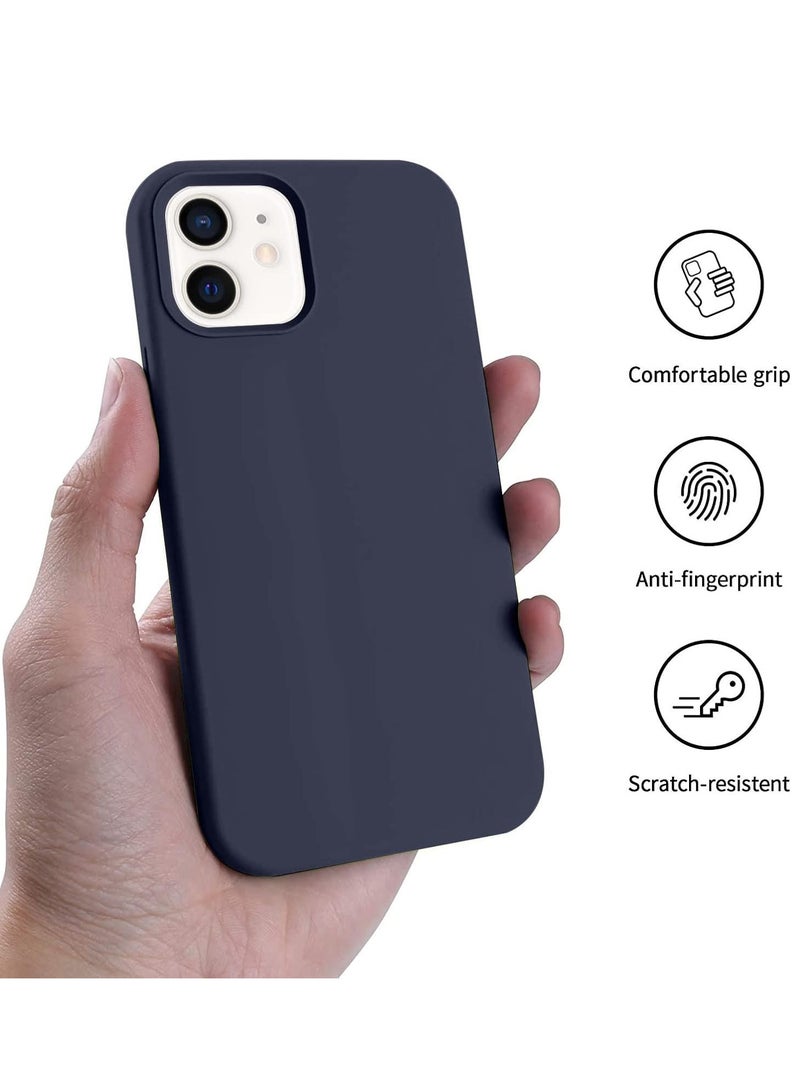 MIGOFAST Liquid Silicone Gel Cover with Full Body Protection Anti-Scratch Shockproof Case Compatible with iPhone 12 - Image 5