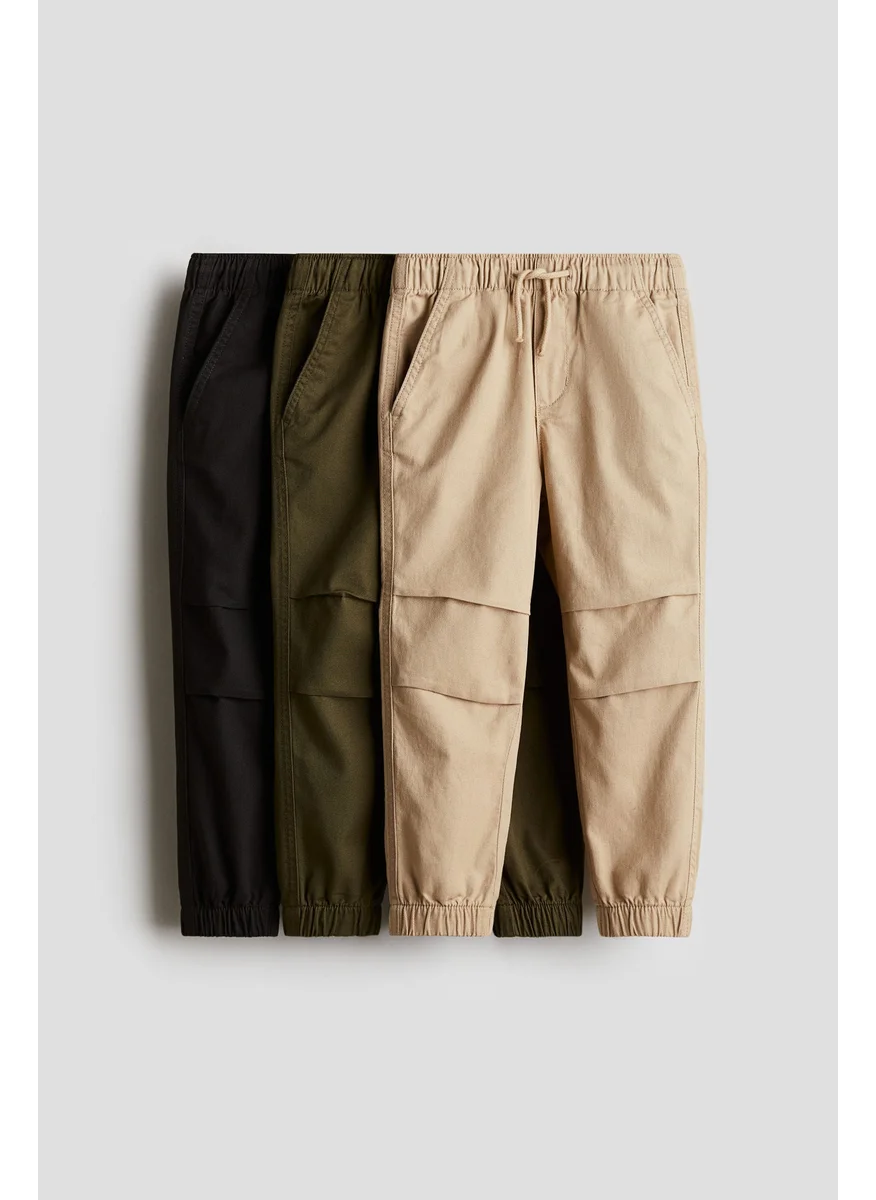 اتش اند ام 3-Pack Cotton Joggers