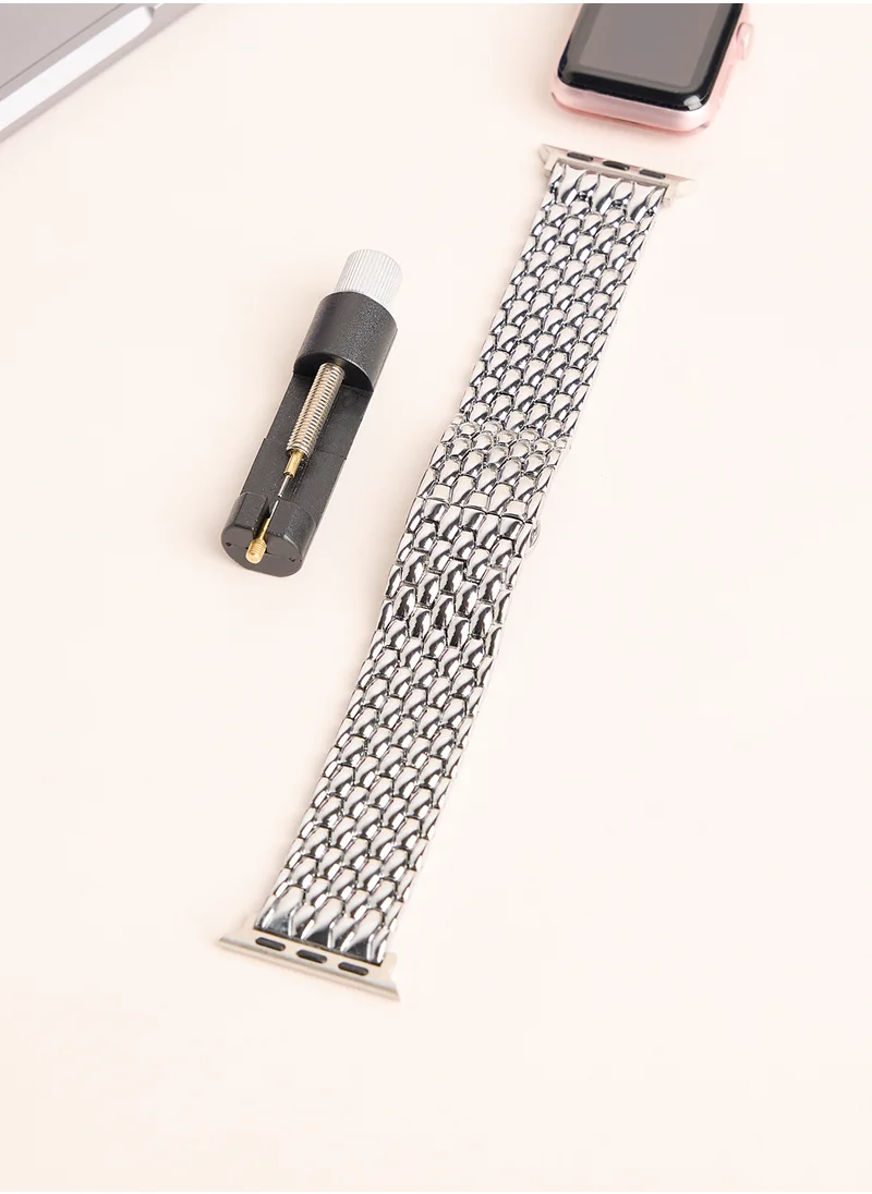 COCONUT LANE Mermaidsilver Apple Watch Strap 38/40