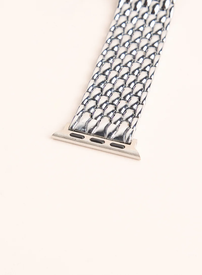COCONUT LANE Mermaidsilver Apple Watch Strap 38/40