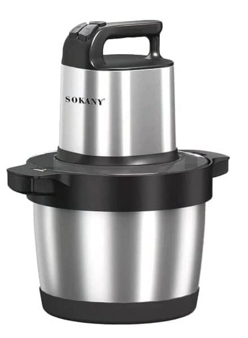 مفرمة/مطحنة SK-YM-7033 Wonder بقوة 1500 واط - 6.5 لتر - 3 سرعات - هيكل من الفولاذ المقاوم للصدأ