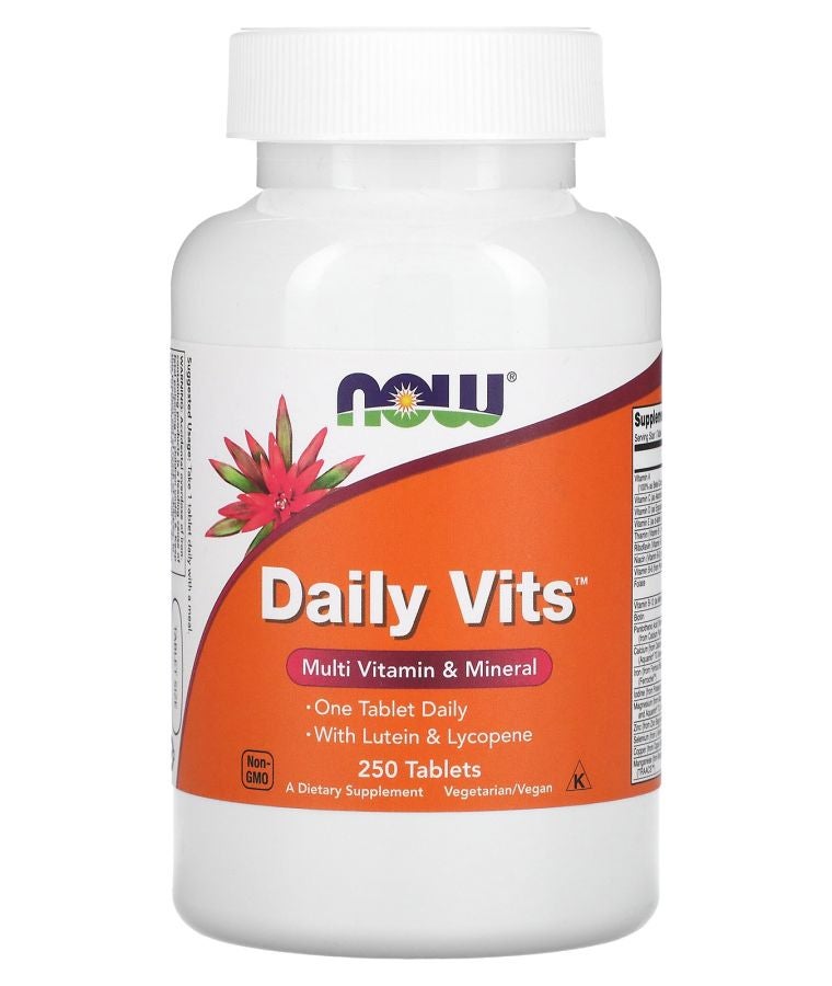 now Daily Vits Multi Vitamin & Mineral 250 Tablets