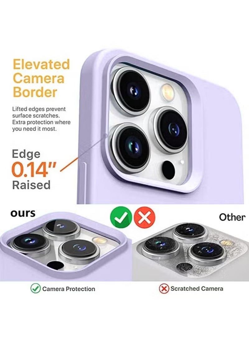 Houmt iPhone 16 Pro Max Case Cover Soft Liquid Silicone Case Full Body Protective iPhone 16 pro Max Cover Shockproof Slim Anti-Scratch Shockproof Protective Cover  - Image 2