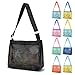 VOROLO Mesh Beach Bag for Holding ToysSand Towels Tote for Kids Seashell CollectingSwimming Accessories for Boys and Girls - Image 3