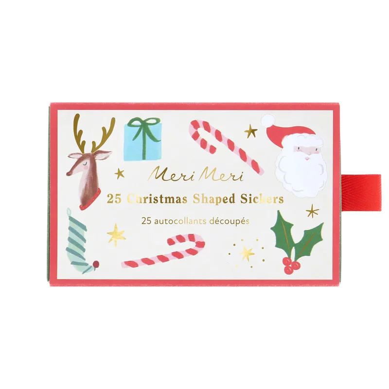 Meri Meri  Christmas Shaped Stickers  | Best Price UAE