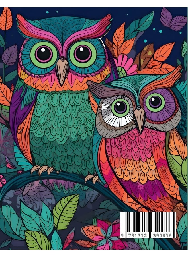 Amazing Mosaic Owls Coloring Book  - Image 2