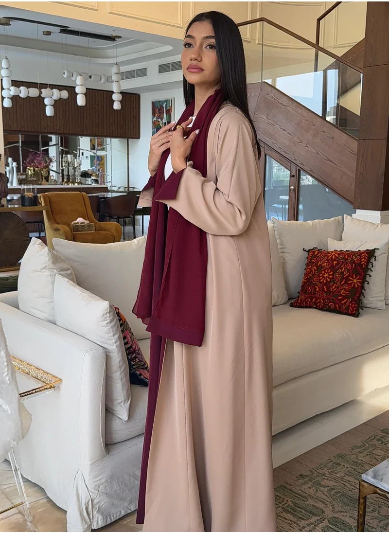 جميلة Reversible Two-Tone Abaya