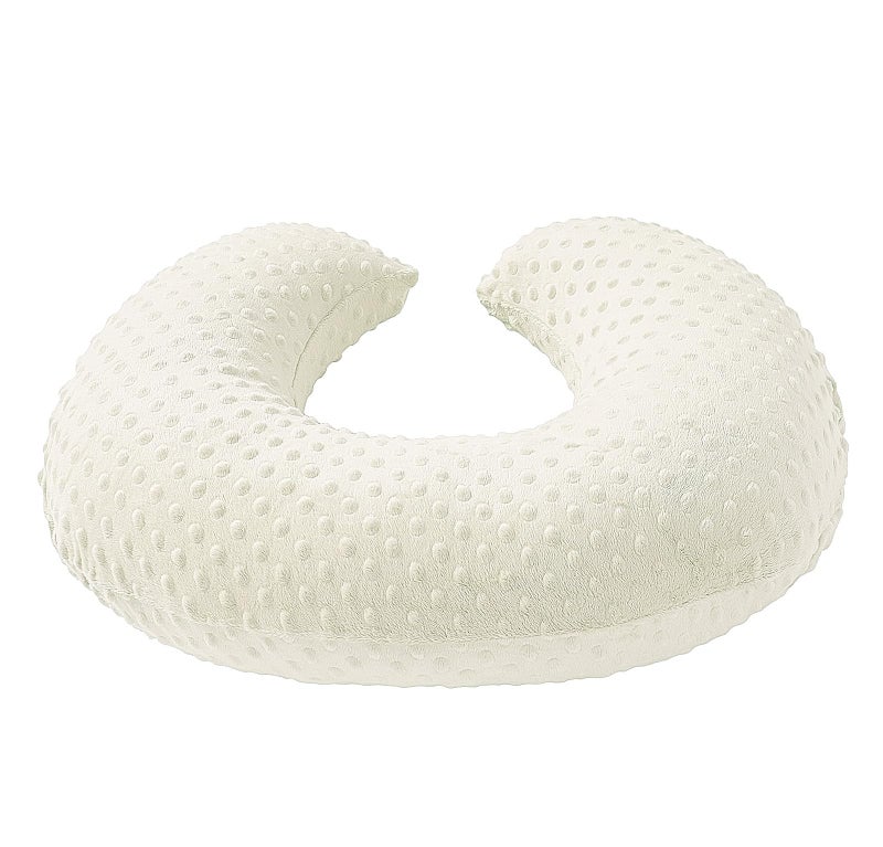 DONOMILO Nursing Pillow and Positioner Breastfeeding and Bottle Feeding, Propping Baby, Tummy Time, Sitting Support, with Removable Dots Cover, for Baby Boy Baby Girlï¼ˆPristineï¼‰ - Image 5