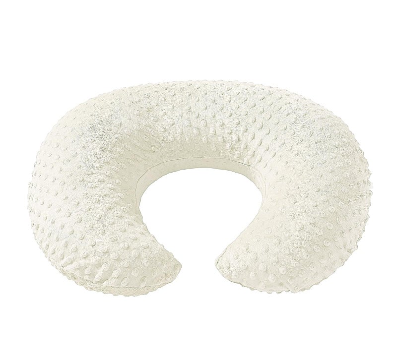 DONOMILO Nursing Pillow and Positioner Breastfeeding and Bottle Feeding, Propping Baby, Tummy Time, Sitting Support, with Removable Dots Cover, for Baby Boy Baby Girlï¼ˆPristineï¼‰ - Image 3