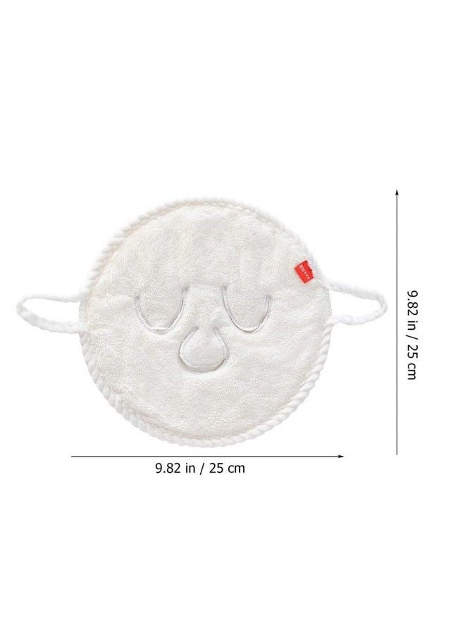 Beaupretty Facial Steamer Towel Scrunchie Towel Warmers Spa 2Pcs Face Towel Mask Coral Fleece Moisturizing Towel Cold Hot Mask Beauty Skin Care Mask For Women Spa Towels Towel Warmers Spa Face Steamer  - Image 3