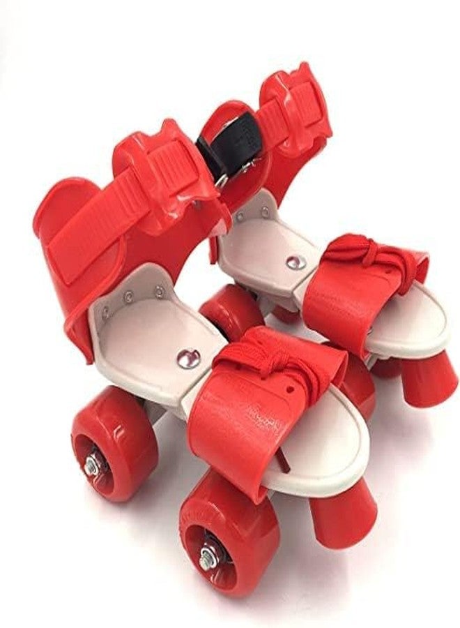NestPlay Skating Shoes with School Sport PU | 4 Wheel Adjustable Skates | Dry Roller Skates for Kids | Adjustable up to 5-12 Years Age Group (Multicolor) - Image 5