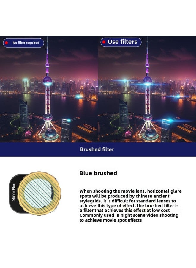 Suitable For Dji Mini3Pro Filter Uv Lens Protection Cpl Polarized Nd8 Light Reduction Mini4Pro Unmanned Lens 