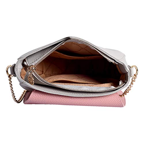 Lino Perros Pink Colored Sling bag (Pink) - Image 5