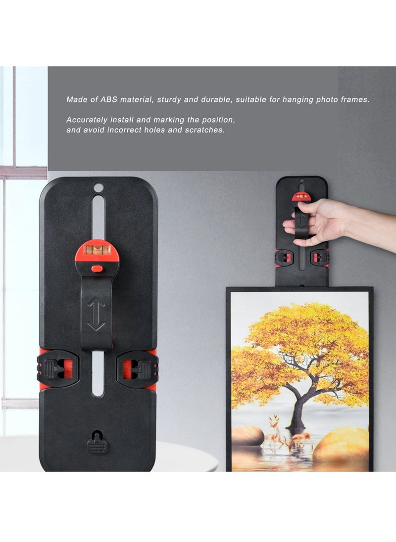 Excefore - Picture Hanging Tool with level, All-in-One Hang It Picture Hanging Tool, Portable Picture Leveling and Hanging Tool, Picture Hanging Level for Hang Pictures, Mirrors, TVs, and Shelves - Image 1