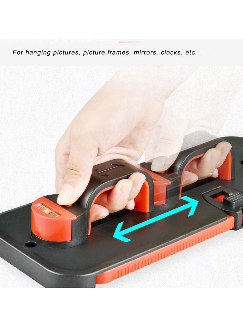 Excefore - Picture Hanging Tool with level, All-in-One Hang It Picture Hanging Tool, Portable Picture Leveling and Hanging Tool, Picture Hanging Level for Hang Pictures, Mirrors, TVs, and Shelves - Image 1