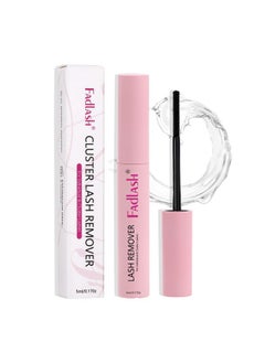 FADLASH Cluster Lash Glue Remover 5 Ml Lash Remover For Cluster Individual Lashes Soothing Non Irritating Oil Lash Glue Remover Mascara Wand Diy Eyelash Extension Remover Self Use At Home  - Image 2