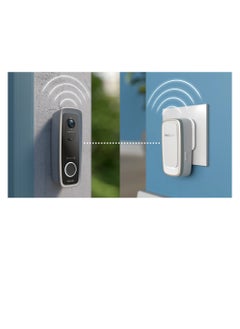 Philips Home Safety Doorbell Chime - Compatible with Philips Wireless Doorbell with Video HSP5300/01, 6 Ringtones, Adjustable Volume - HSP5310/01  - Image 5