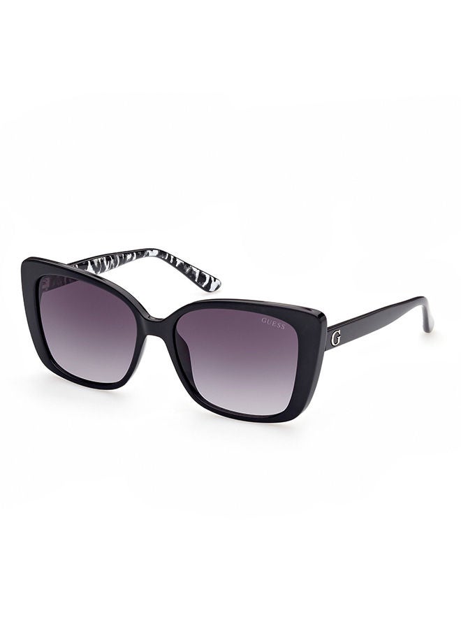 GUESS GU7829 01B Sunglasses 100% UV Protected Purple Square For Women - Image 2