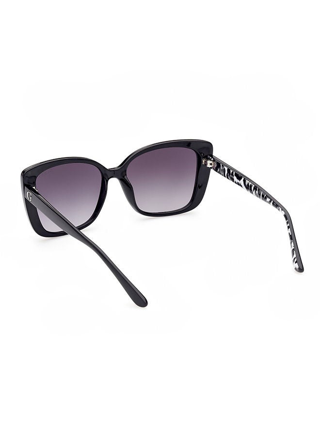 GUESS GU7829 01B Sunglasses 100% UV Protected Purple Square For Women - Image 3