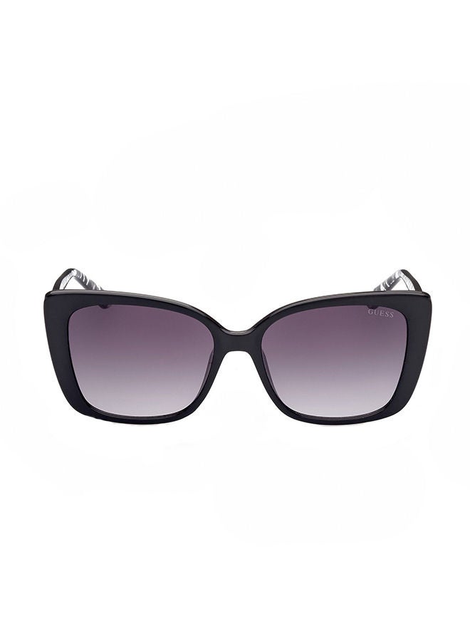 GUESS GU7829 01B Sunglasses 100% UV Protected Purple Square For Women - Image 1