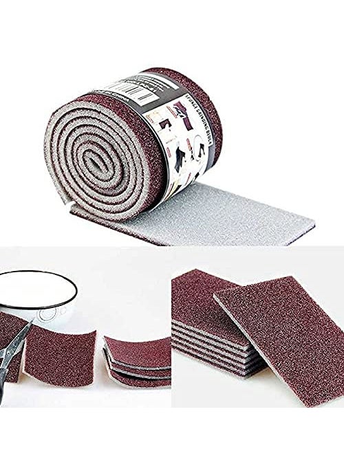 Prostuff.in Prostuffin Magic Cleaning Sponge Roll 100 cm Carborundum Sponge Brush Household Cleaning Tools Eraser Nano Sponge Washing Kitchen Tool  - Image 2
