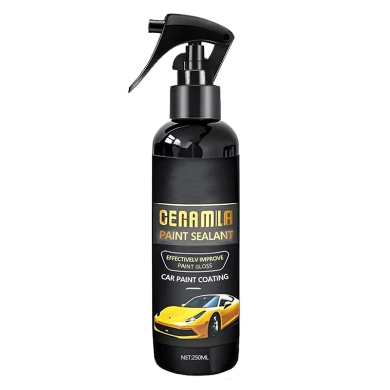 Car Wax Ceramic Coating,Hydrophobic Detailing Restorer | 250ml Dust-Proof Car Cleaning Agent - for Truck Vehicle Sedan Scooter SUV RV Motorcycle Outdoor Garage Road Trip - Image 1