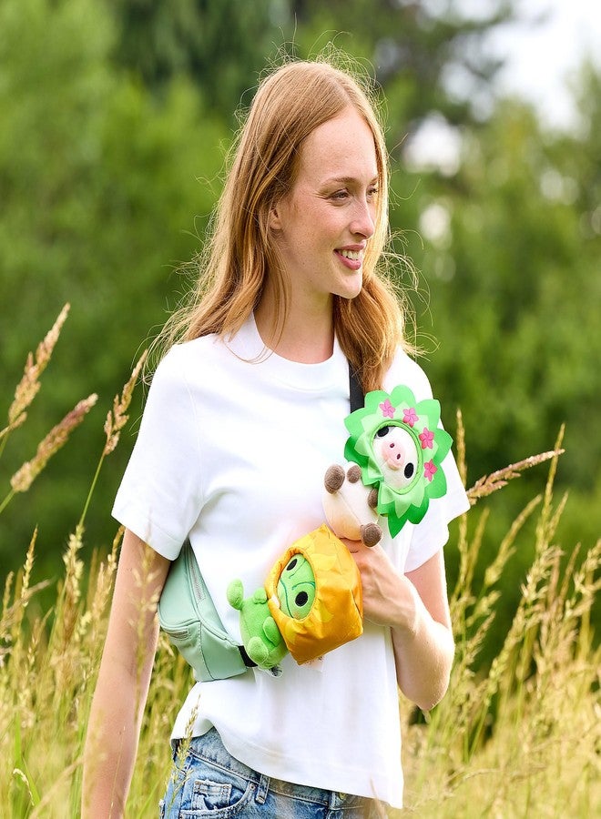 Disney Store Official Mini Mix-Its Plushies - Pascal - Cute Stuffed Animals - Mix & Match Detachable Hats - Hook and Loop Strap - Plush Toys for Kids and Collectors, 7 Inch - Image 2