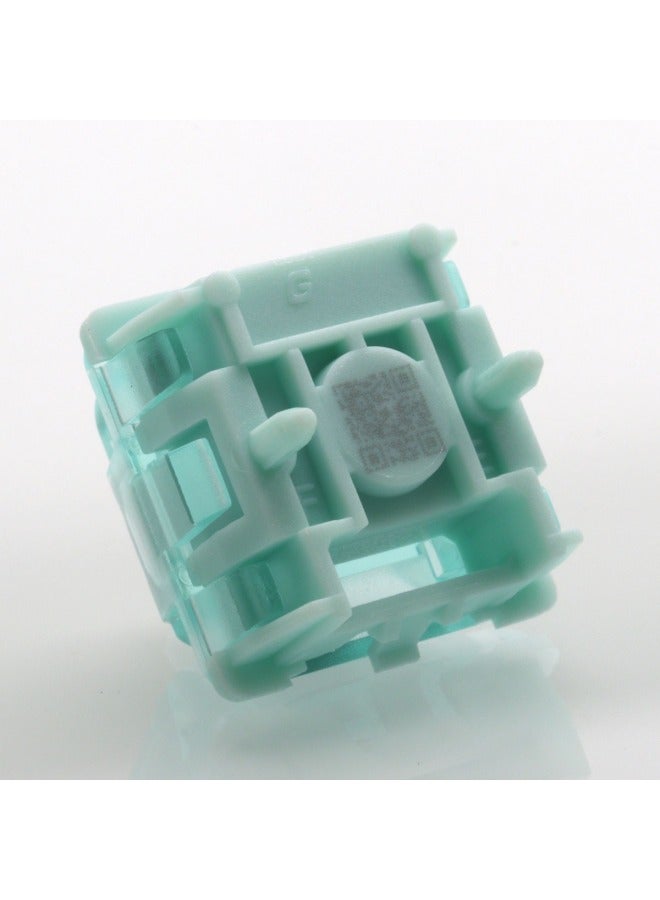 Jadalon Magnetic Jade Shaft Wooting Magnetic Shaft Adjustable Key-travel Electromagnetic Trigger Mahjong Sound Gaming Keyboard Shaft Body-Color:Special Note: The Magnetic Axis Is Not Compatible With Conventional Mechanical Keyboards