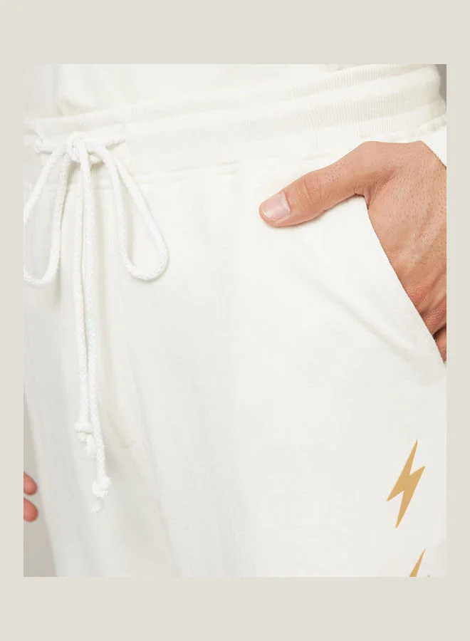 Styli Side Flash Print Oversized Jogger