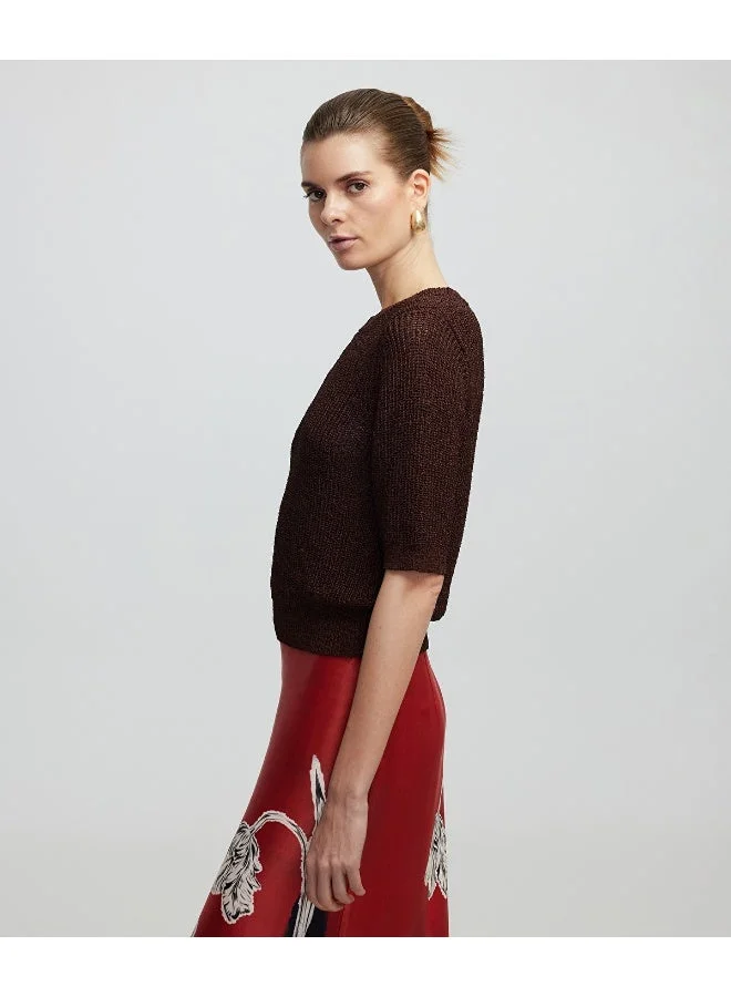 إبيكيول Openwork Knit Top
