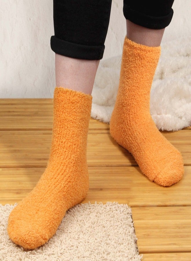 بامبو إم إن جوارب نسائية من بامبو إم إن، دافئة وناعمة، بنقشة ربطة العنق الملونة والمرحة - لون القطيفة - مقاس كبير جدًا - زوجان - Image 2