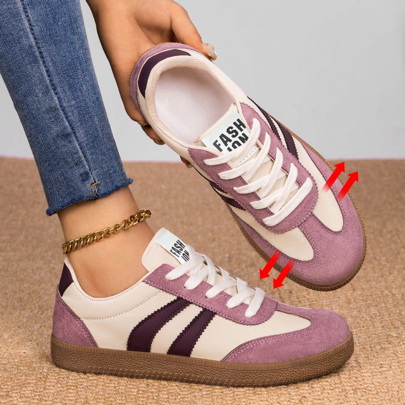 Women's Casual Lightweight Wide Fit German Training Shoes - Image 3