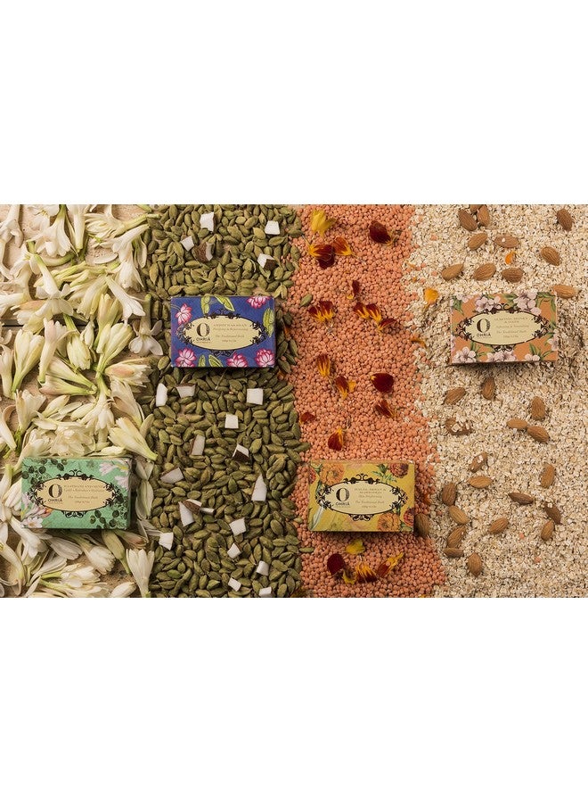OHRIA Ayurveda Almond Honey & Oats Bathing Bar Softening & Nourishing 120Gm - Image 5