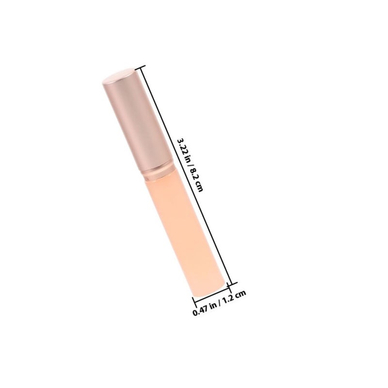 4 Pcs Silicone Lip Brush with Cap, round Head Lip Gloss Applicator for Daily Makeup, Portable and Easy to Clean Lipstick Brush Set for Women - Image 2