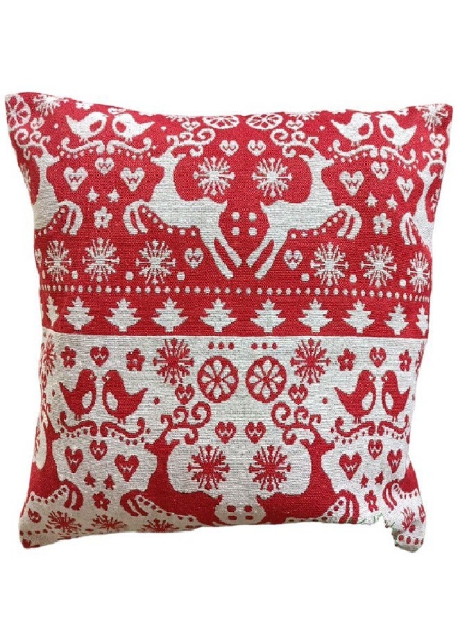 Christmas Deer Embroidered Cushion Back Cushion Cover Decor Home Decor Kids Gift For Kids Gift2