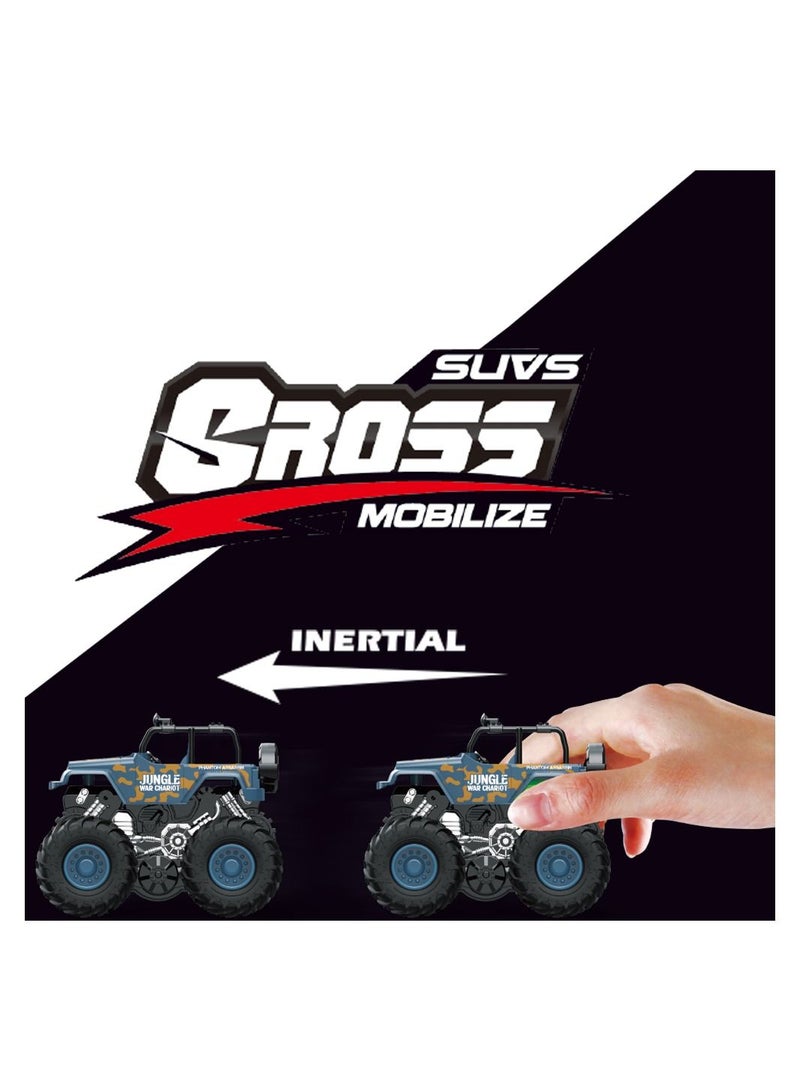 Little Story 8Pcs 4X4 Inertia Toy Car Set - Image 3