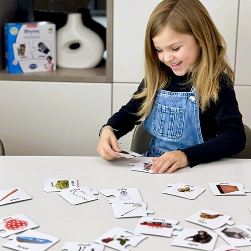 THE LEARNING JOURNEY Learning Journey International Match It Rhyme 30 SelfCorrecting Rhyming Words with Matching Images for Emerging Readers Multicolor - Image 5