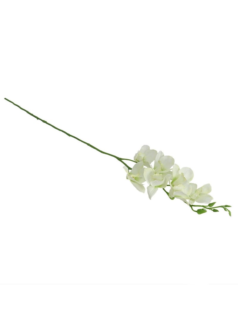 Huitich Sunlit Symphony: Artificial Dendrobium Flowers in White  - Image 2