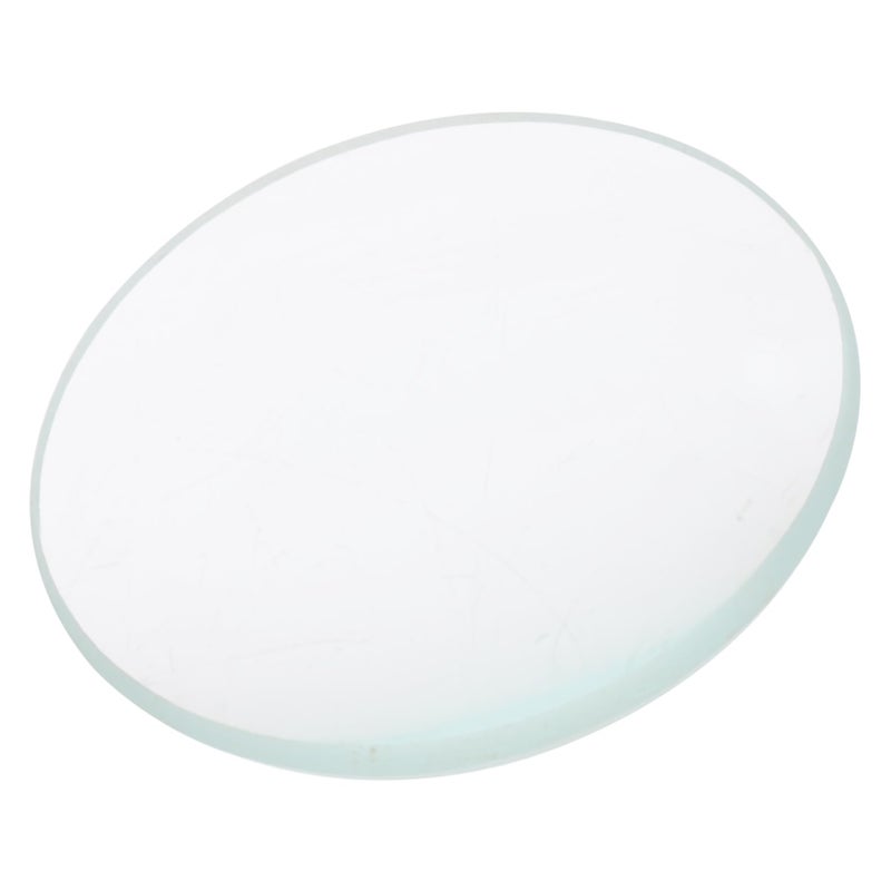 Double Convex Glass Lens Optical Experiment Focal Length Polished Ground Edges 75mm Diameter - Image 2