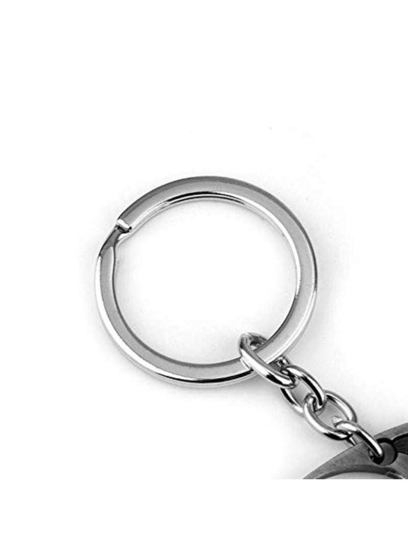 SOLDOUT - Batman Marvel Superhero Metal Keychain Logo Pendant Keychain Keyring Key Rings Key Holder Gift Jewelry (Silver) - Image 1