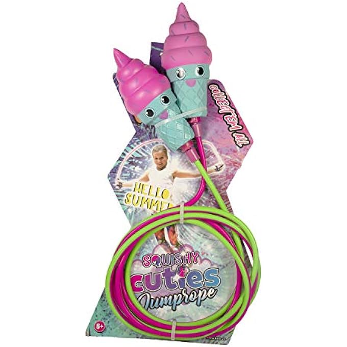 Kess Squishy Cuties Jump Rope (Styles Will Vary) - Image 1