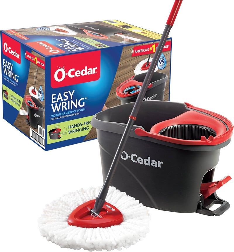 o cedar EasyWring Microfiber Spin Mop System for Home - Image 1