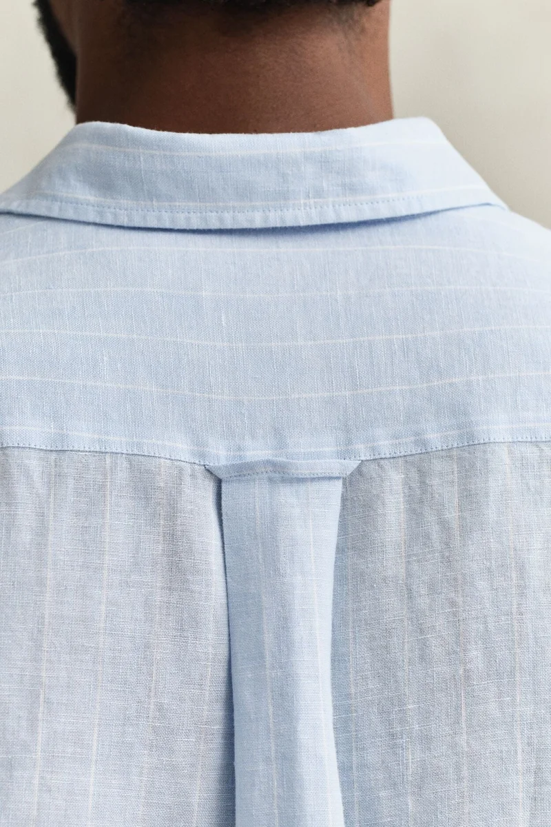GANT  Regular Linen Stripe Shirt for Men | Best Price UAE