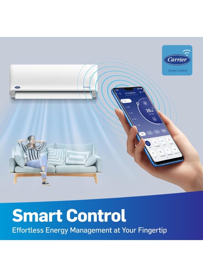 Carrier XCOOL 1.5 HP Inverter Cool Only Split AC – 53KHEFT12DN8-708F - Image 5